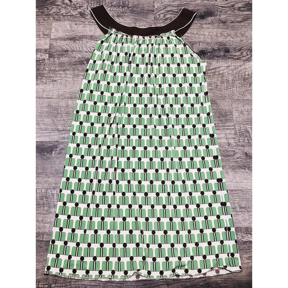 Max Studio Women Sz M Dress Round Neck Chest 36” Sleeveless Knee Length E13 - Picture 2 of 4